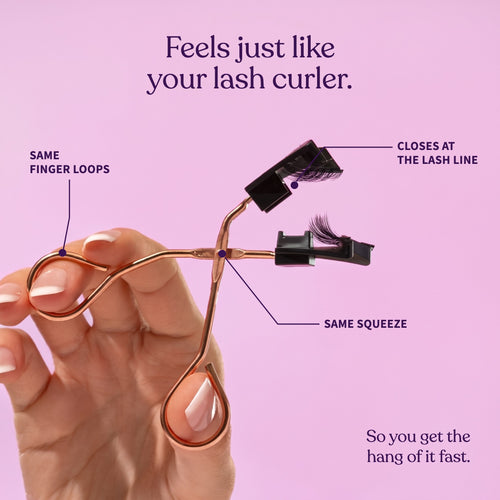 Baybella applicator lash curler