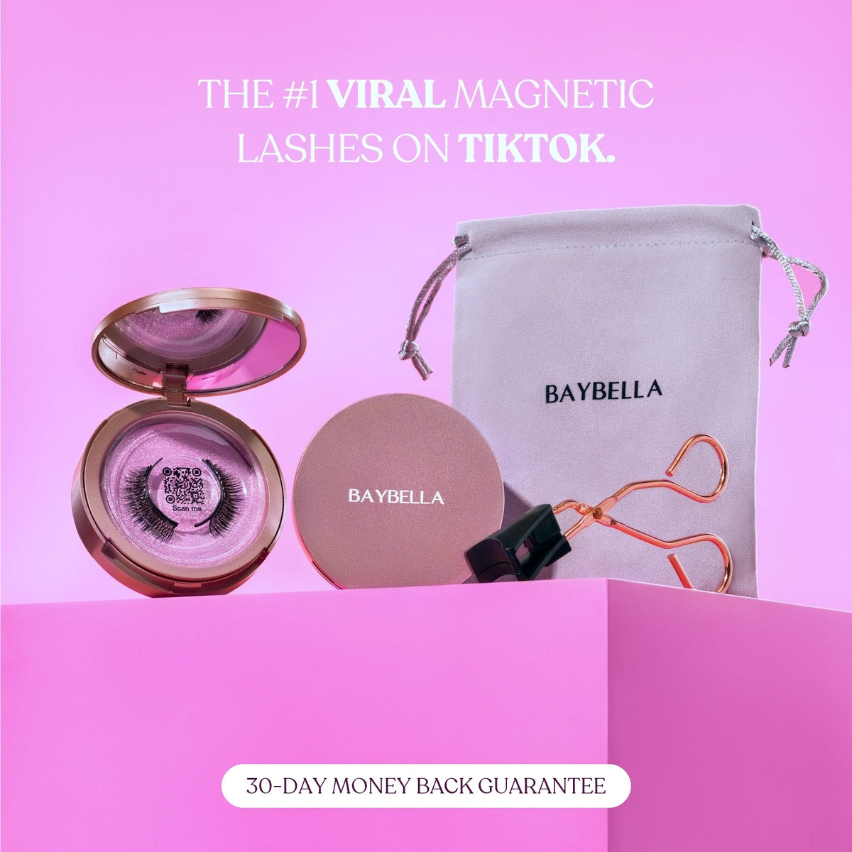 Bella magnetic lashes kit - 30 day money back guarantee